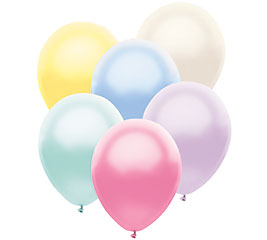 Pearl Gloss Assortment Helium Latex Balloon